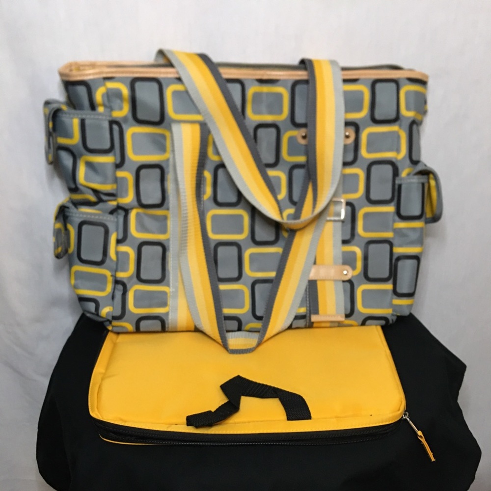 Merona Large Tote in Geometric Design